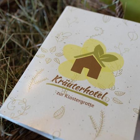 Kraeuterhotel Garni Zur Klostergrotte Nohra  외부 사진